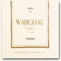 Amber Cello A String - Synthetic Core