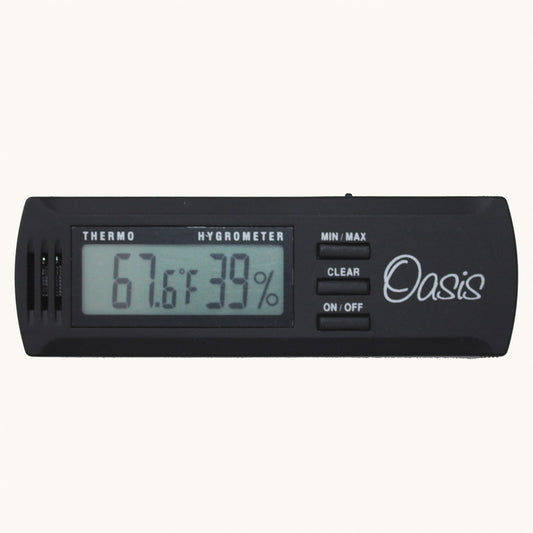 Oasis Digital Hygrometer and Thermometer